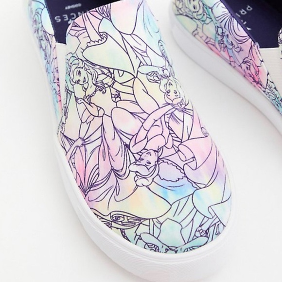 Disney Princess Sneakers - Size 7.5 (Wide Width) - Picture 3 of 10